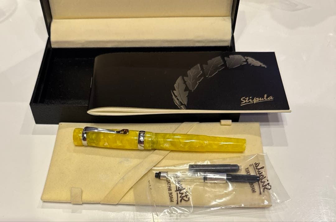 スティピュラ イ・カストーニ シトリン 万年筆