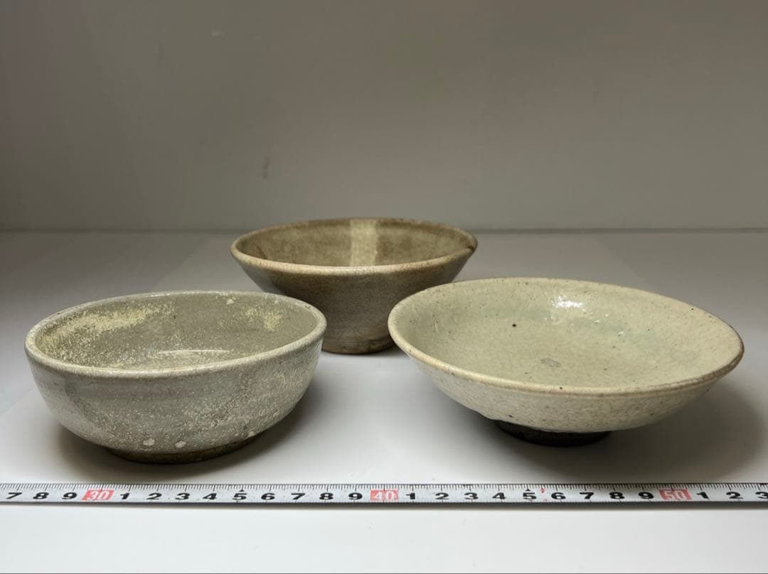 16~19世紀 高麗青磁皿、茶碗3客 東Y7-0806① トヒコ - メルカリ