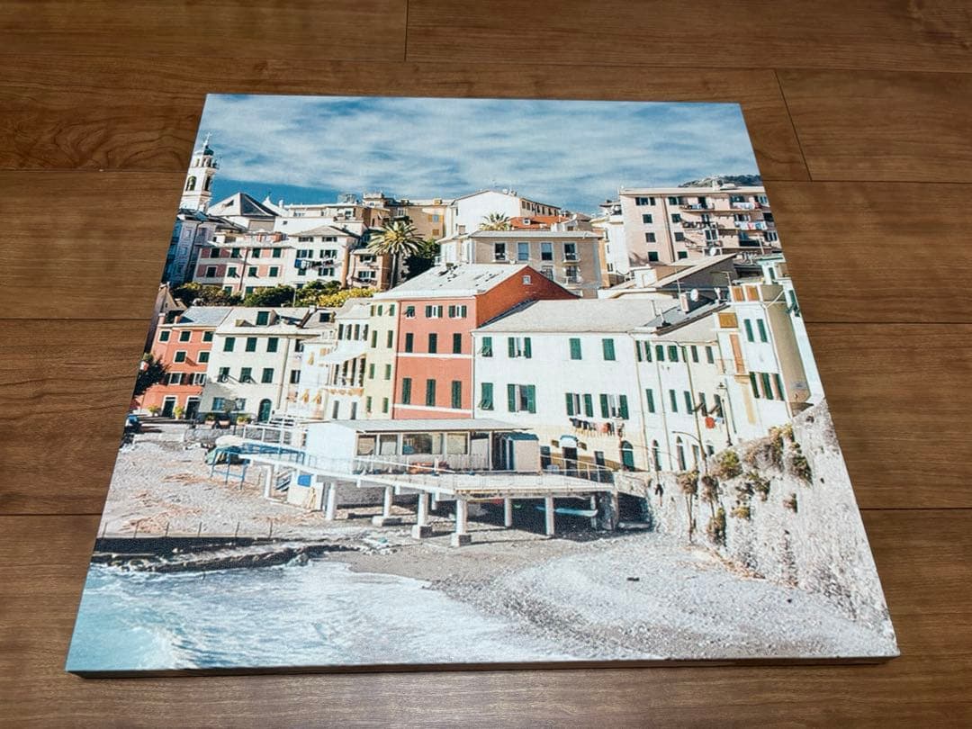 海岸沿いの風景画