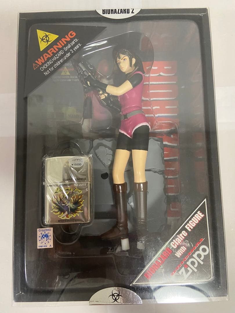 BIOHAZARD2 ZIPPO付きフィギュア2体 - メルカリ