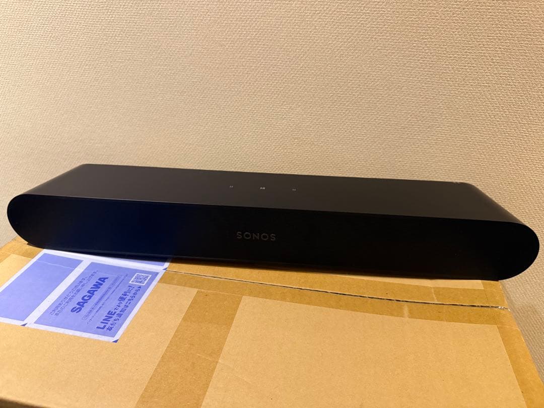 SONOS Ray サウンドバー ブラック Amazon.com: Sonos Ray - Compact Soundbar for TV and Music - Black