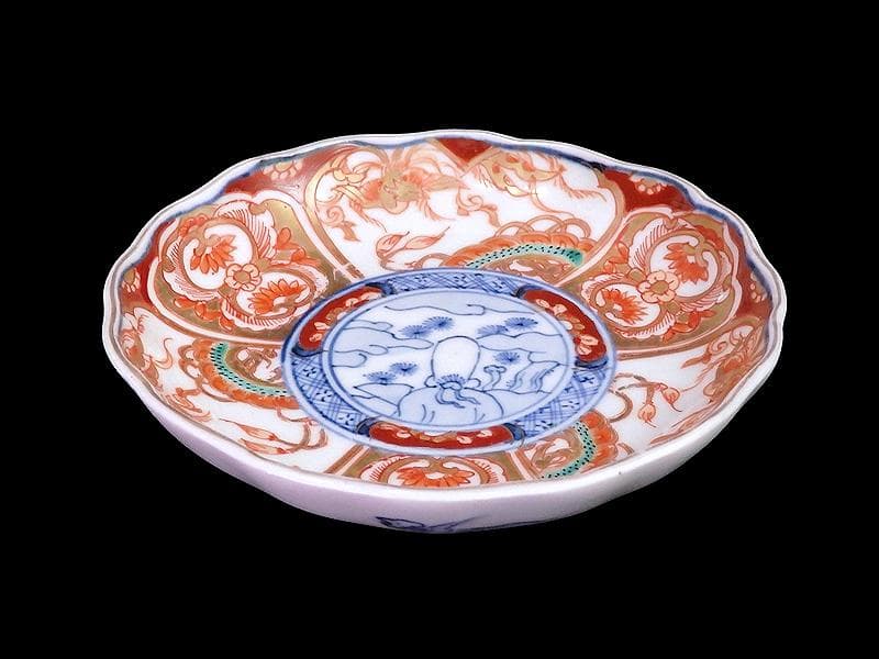 古伊万里 金襴手 鳳凰に龍の図 4寸皿 4枚 D43AS-fbuy5 - メルカリ