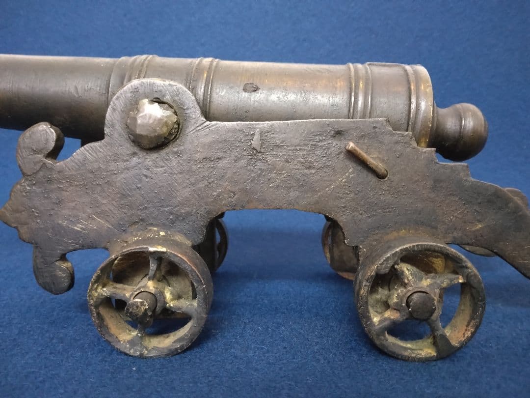 火薬試し（幕末～明治）骨董　大砲　おもちゃ