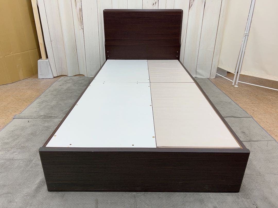 ニトリ⭐︎引き出し2杯付きシングルベッドフレーム