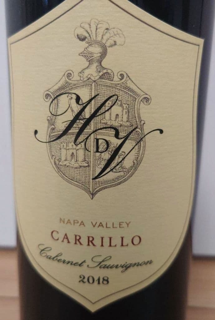 HDV カリージョ カベルネ・ソーヴィニヨン 2018 DRCコラボ HDV DRCコラボ