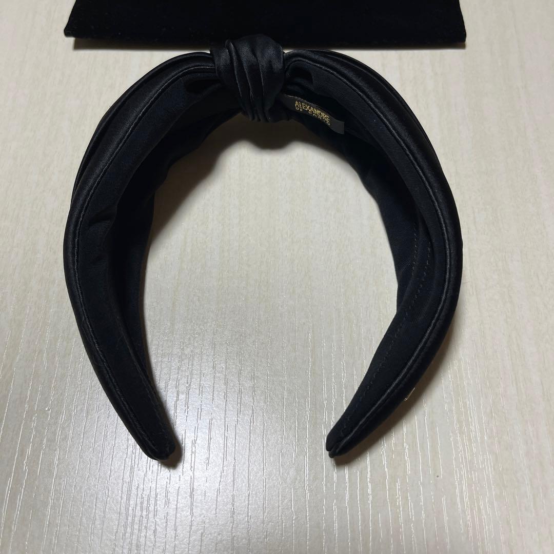 ALEXANDRE DE PARIS アレクサンドルドゥパリ リボンカチューシャ