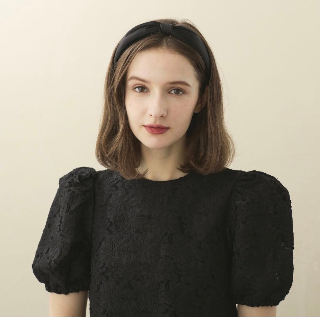 ALEXANDRE DE PARIS アレクサンドルドゥパリ リボンカチューシャ