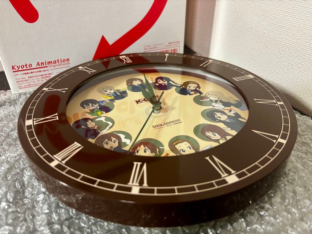 けいおん ボイスクロック 壁掛け音声クロック 掛け時計 フィギュア