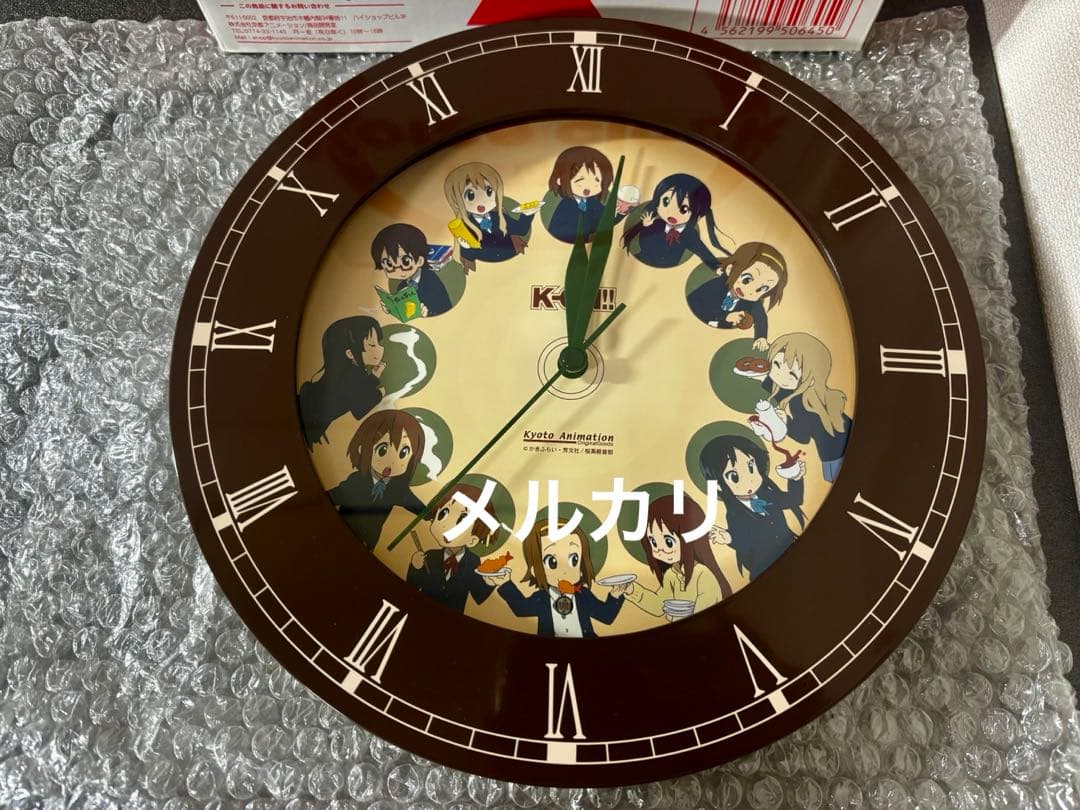 けいおん ボイスクロック 壁掛け音声クロック 掛け時計 フィギュア