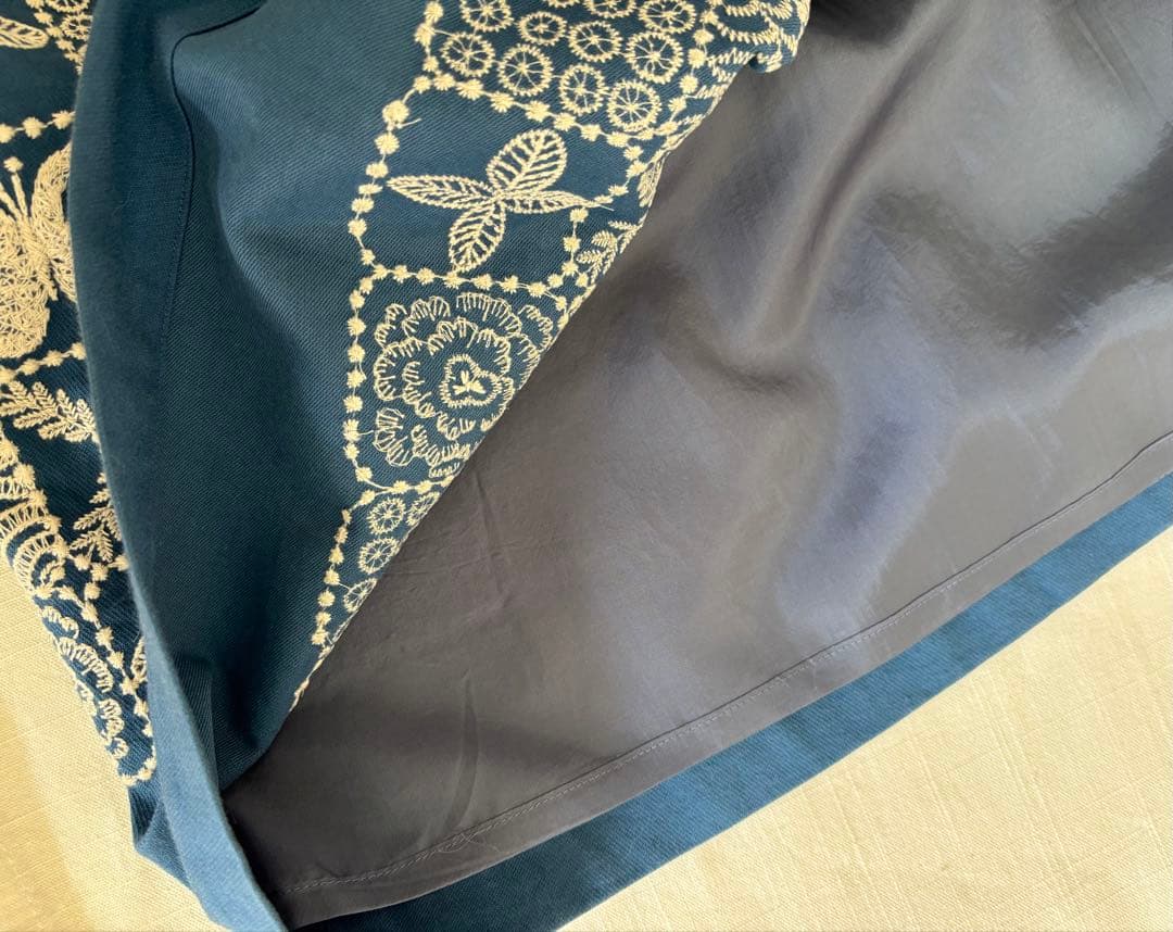 ミナペルホネン／スカート【forest tile】