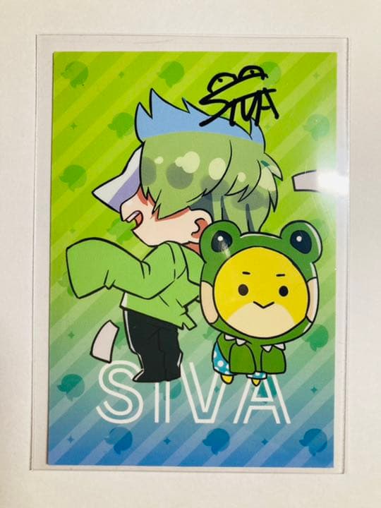 カラフルピーチ カード直筆サイン シヴァ