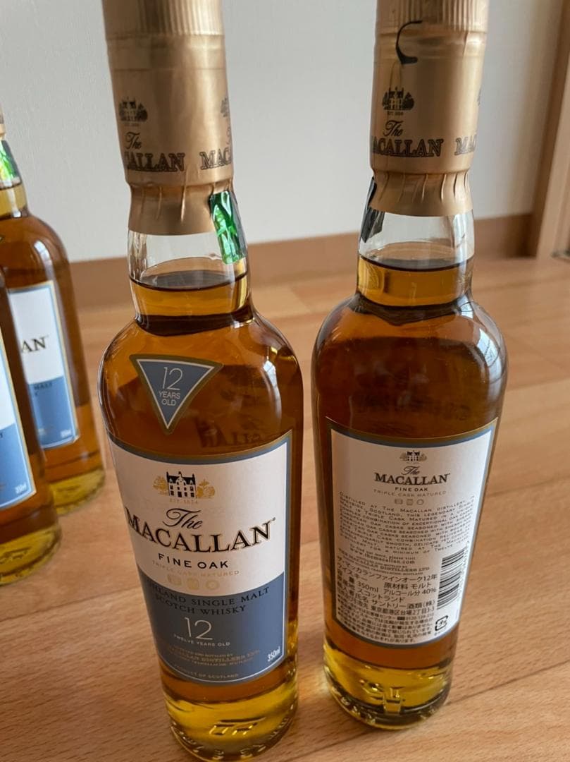 ザ・マッカラン ファインオーク 12年 350ml 8本セット