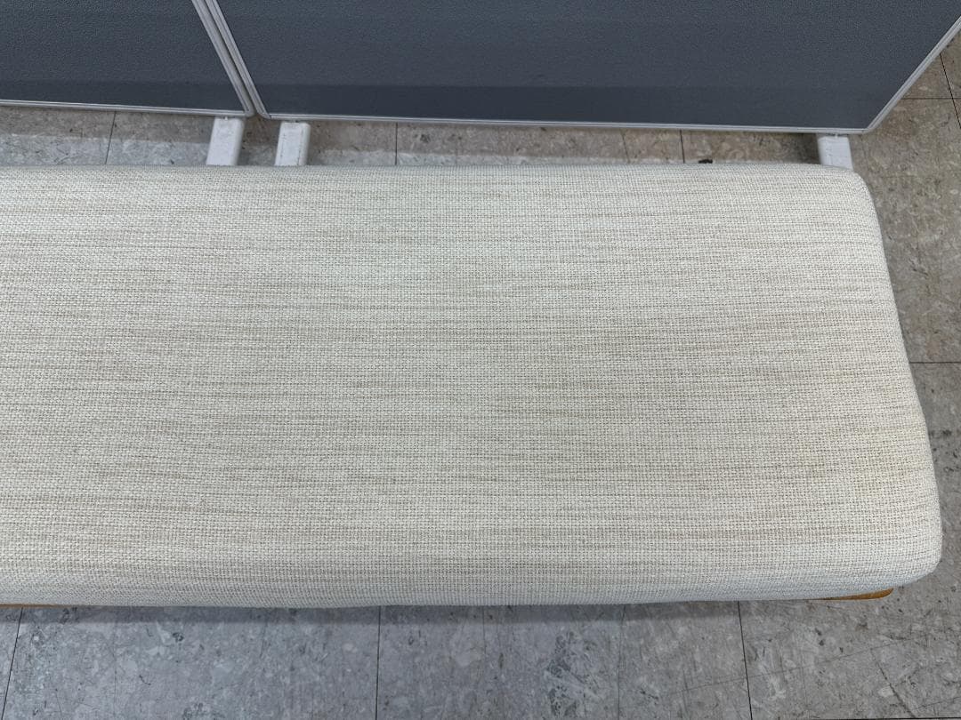 ニトリ　ダイニングテーブルセット　オークエスト　2Pソファ　ベンチ　ベージュ