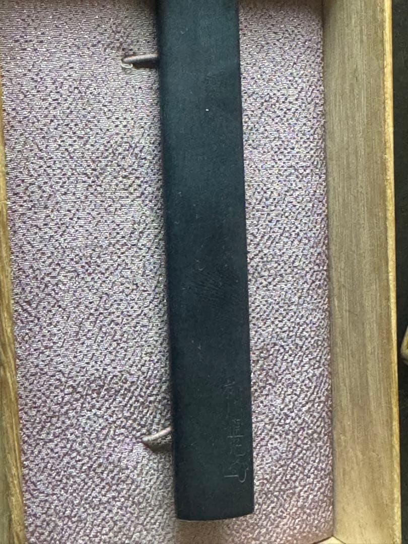 江户金工 小柄「竹虎図」