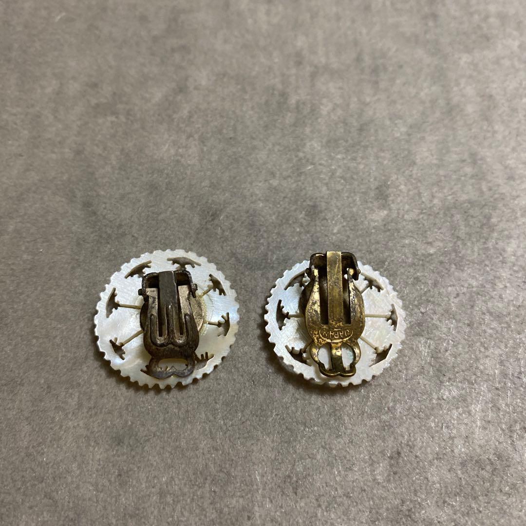 ベツレヘムパール イヤリング マザーオブパール イスラエル