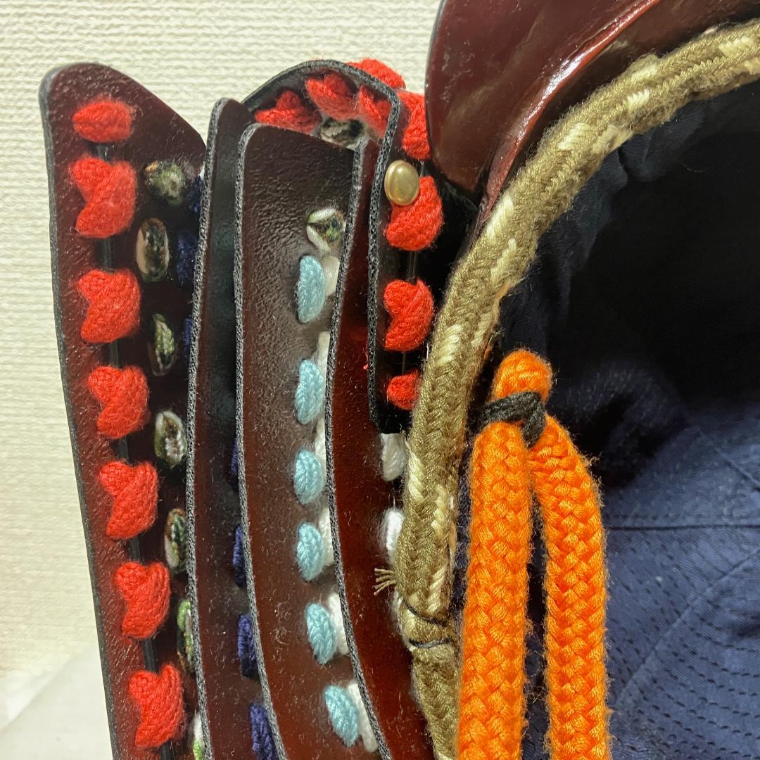 烏帽子形兜　樹脂製　甲冑　等身大　成人用　着用可能　当世具足