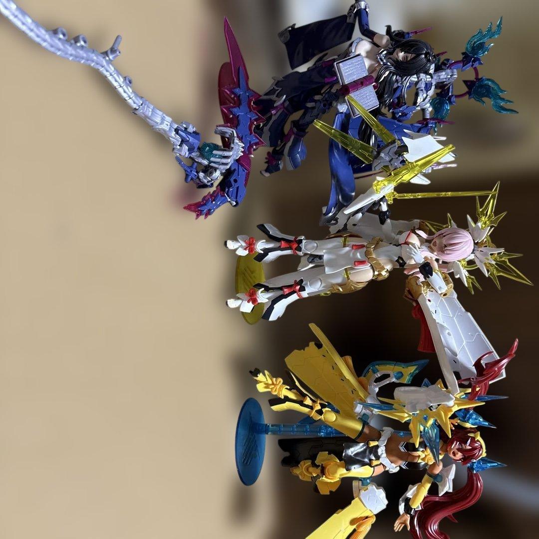 メガミデバイス 皇巫シリーズ(組み立て済みジャンク品)セット メガミデバイス 皇巫シリーズ(組み立て済みジャンク品)セット