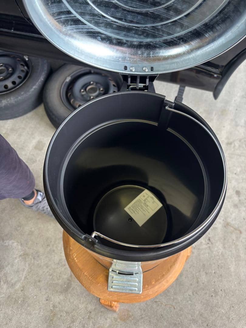 スナップオン Snap-on スチールペダル式ゴミ箱