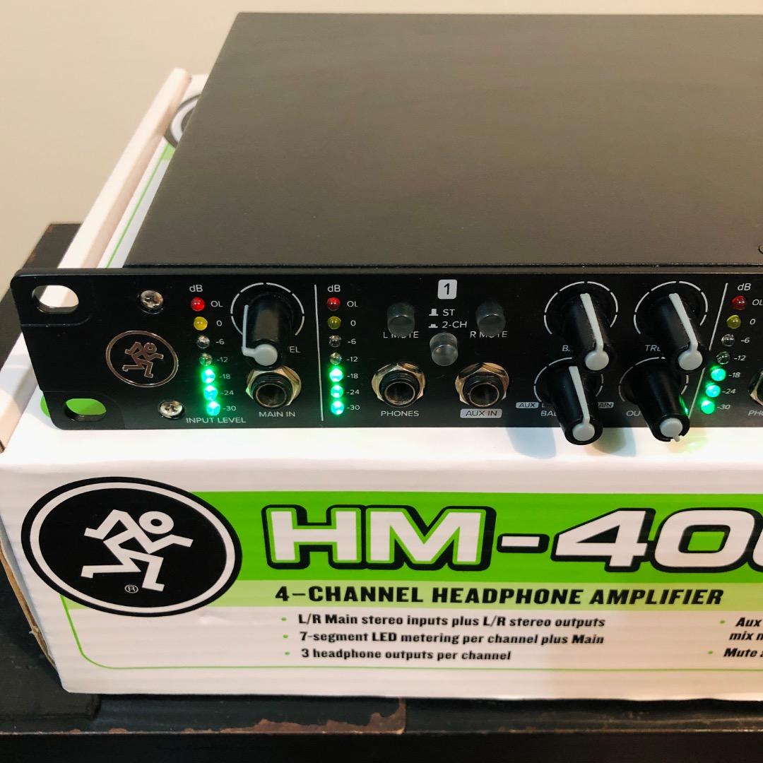 配信機器・PA機器・レコーディング機器 MACKIE HM-400