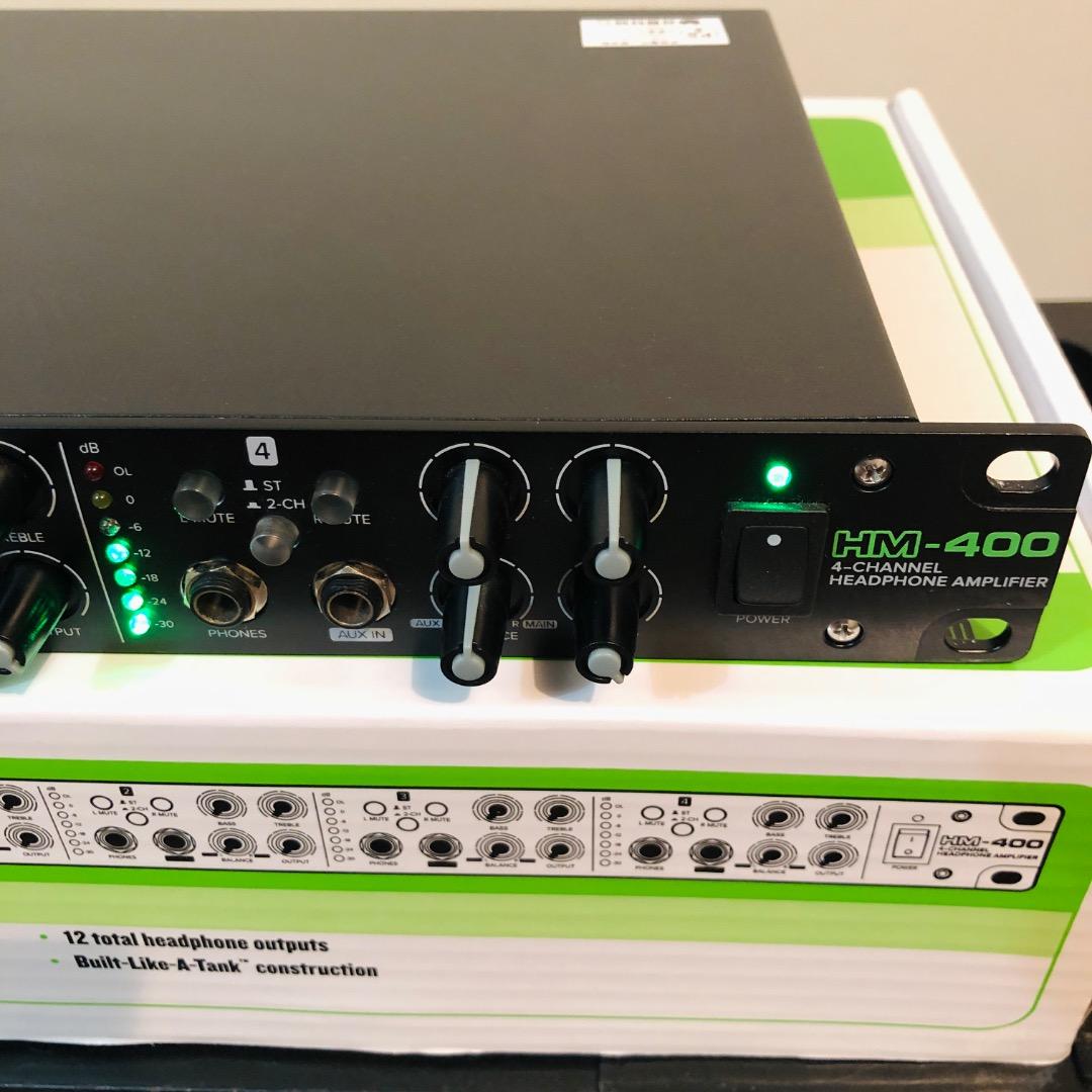 配信機器・PA機器・レコーディング機器 MACKIE HM-400