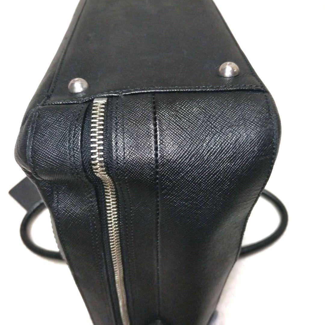 【美品】ペッレモルビダ キャピターノ 2室 サフィアーノレザー ビジネスバッグ