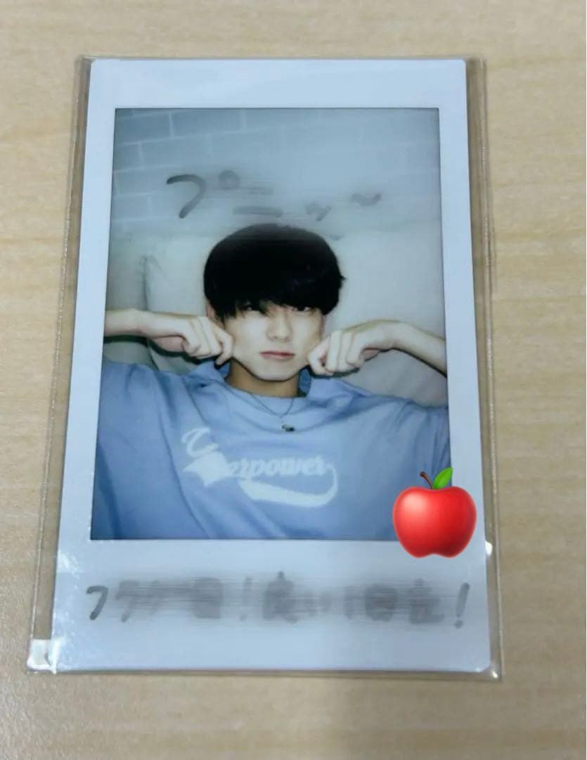 THE SUPER FRUIT スパフル 小田惟真 チェキ 落書き