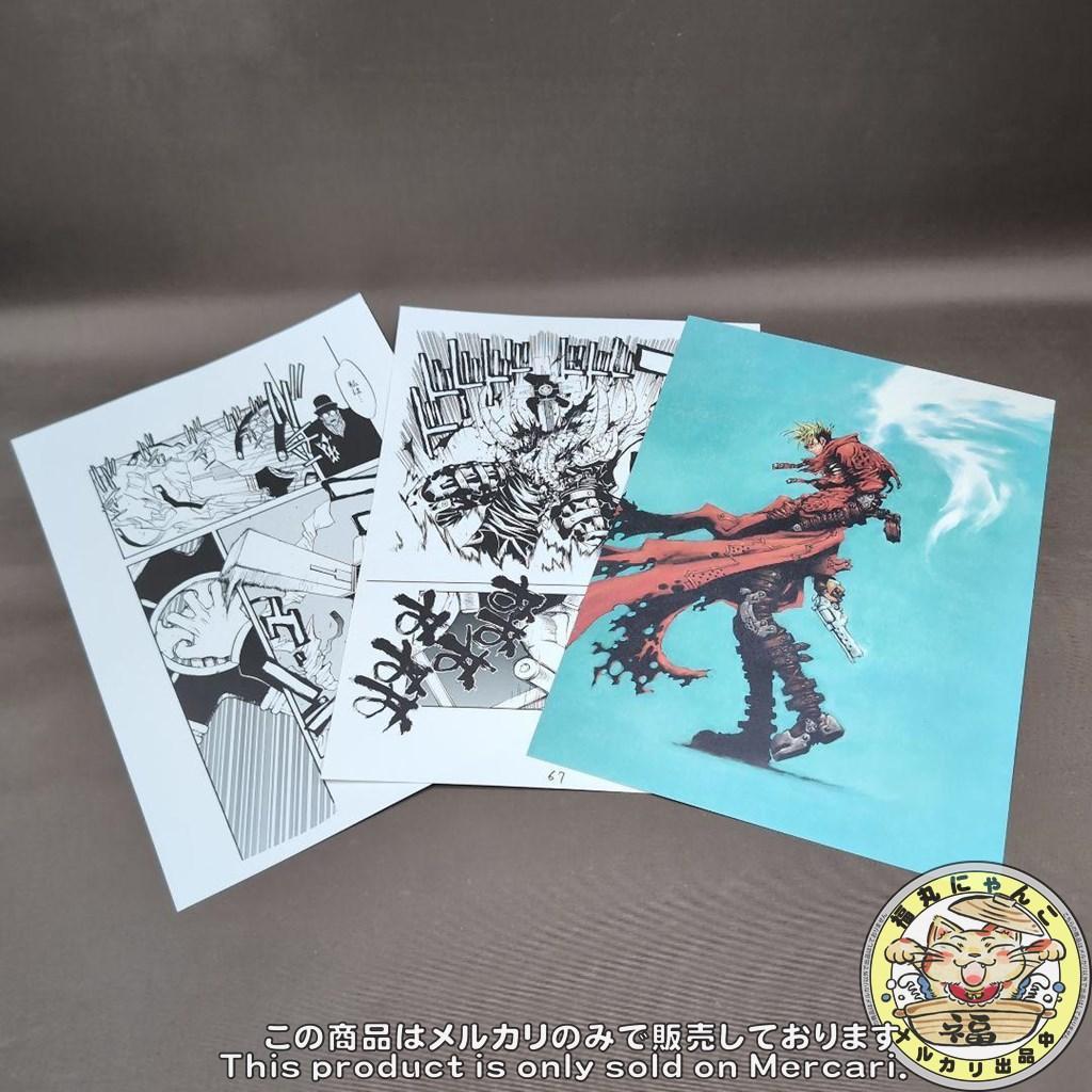 トライガン TRIGUN複製原画 原稿 10枚セット 内藤泰弘 - メルカリ