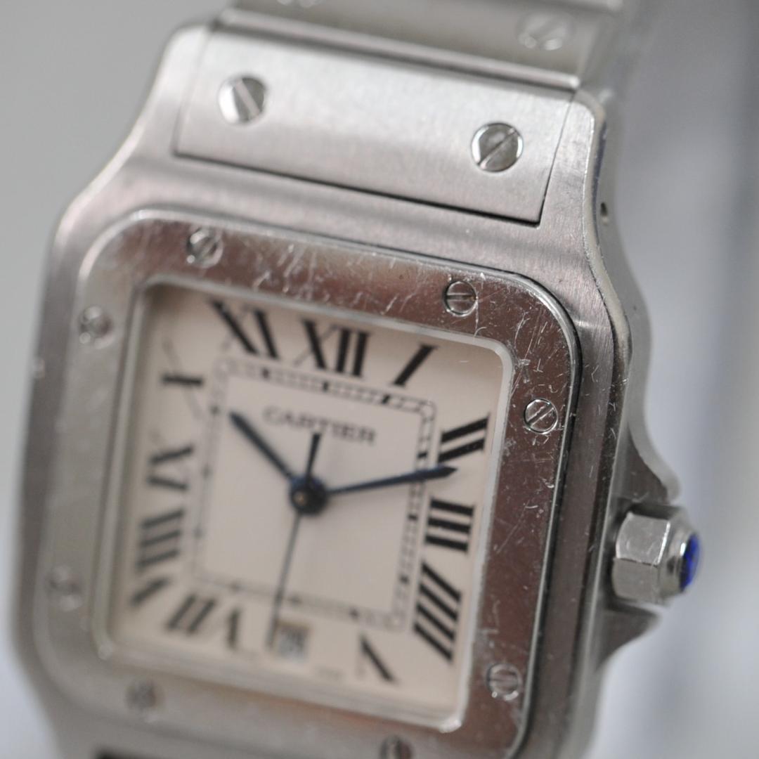 な*ん様 カルティエ　サントス　クオーツ　SS