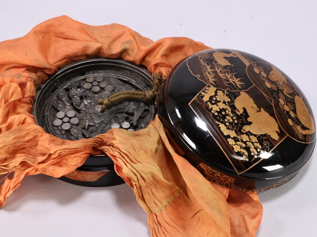 前田家伝来 江戸期 天下一中嶋和泉守貞次作 松竹梅五曜玄武