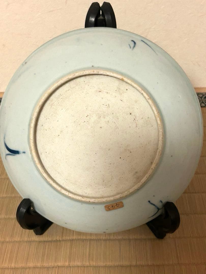 ス*ド様 中国　鯉の図　絵皿　骨董品