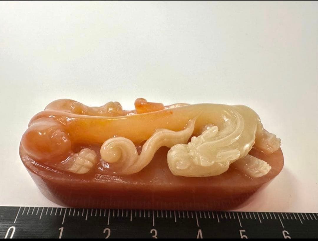 螭虎 古獣 田黄 高級印材 ラオス 篆刻 印材 印石 書道 落款 遊印