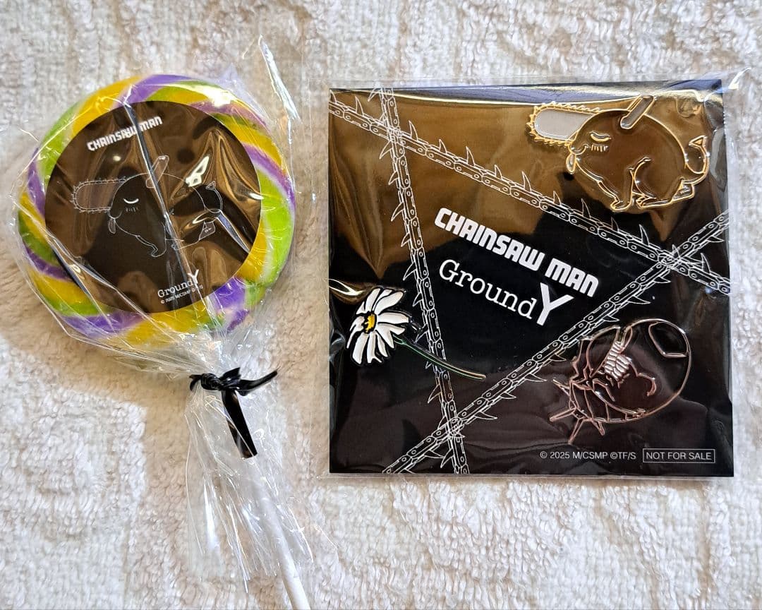 ground Y、チェンソーマン、劇場版、レゼ、ノベルティ、ピンバッジ、ピンズ