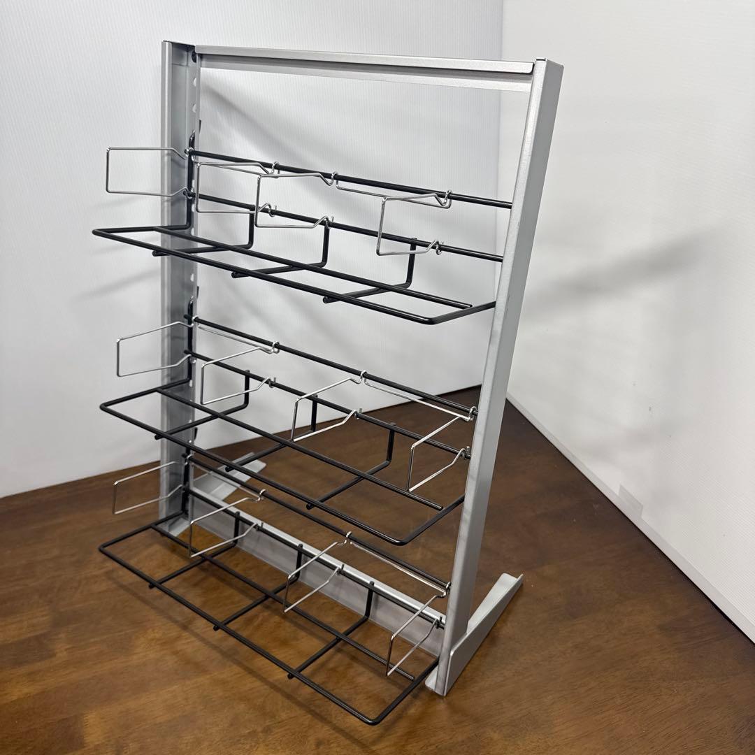 ディスクラック 3段 スリム ×2 セット CD DVD 収納 ラック CD・DVDの収納