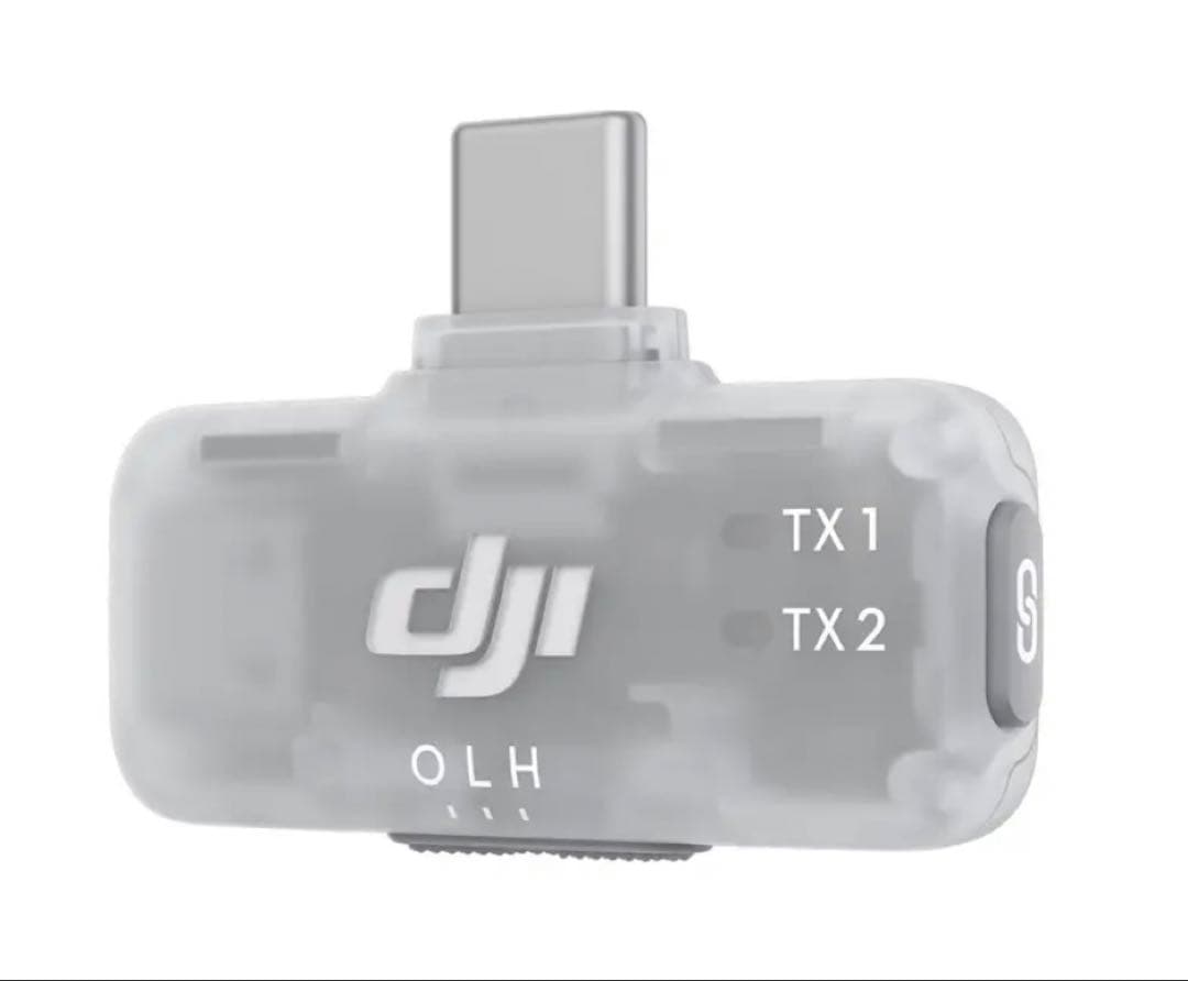 DJI mic Mini トランスミッター　Micシリーズ モバイル レシーバー