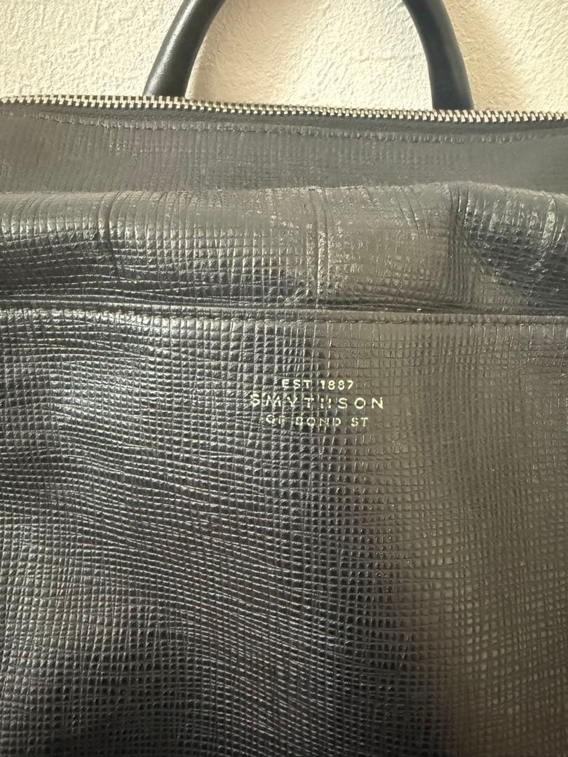 【専用】SMYTHSON ブラックレザー ビジネスリュック