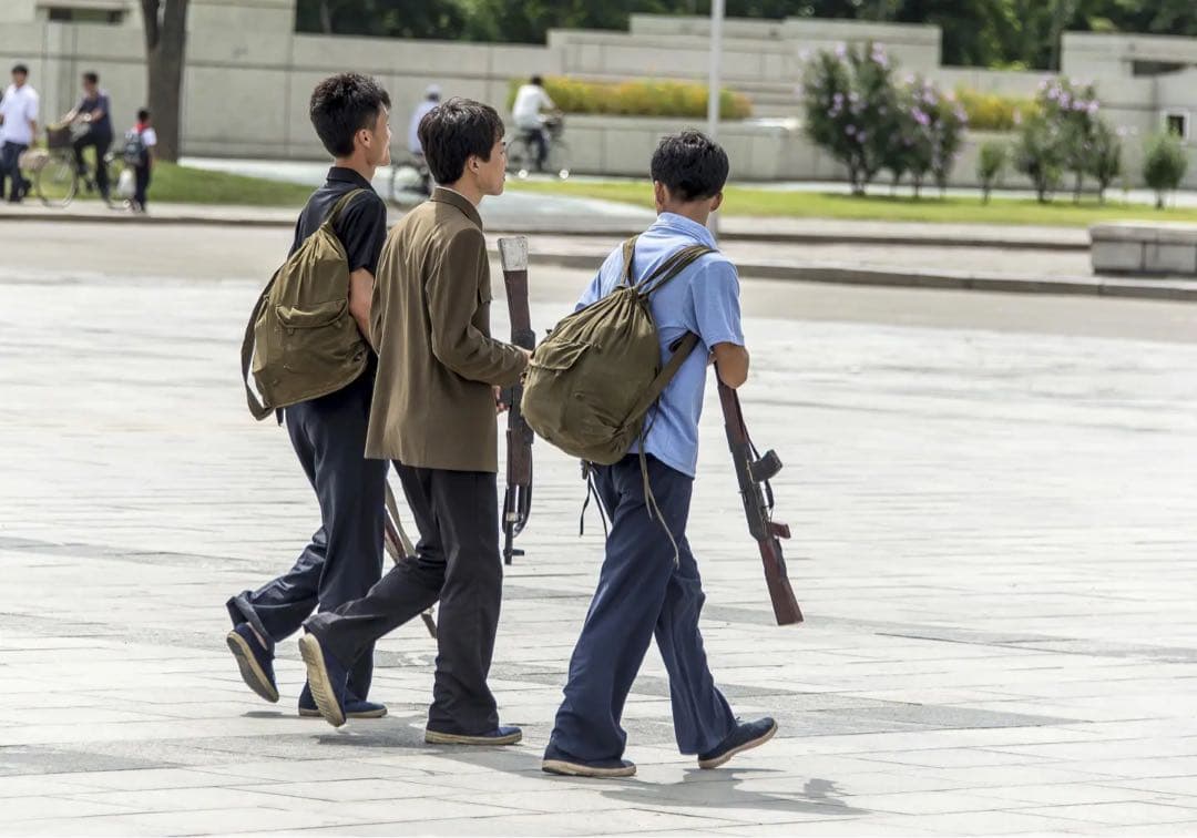 北朝鮮軍 人民軍 実物 背嚢 未使用品
