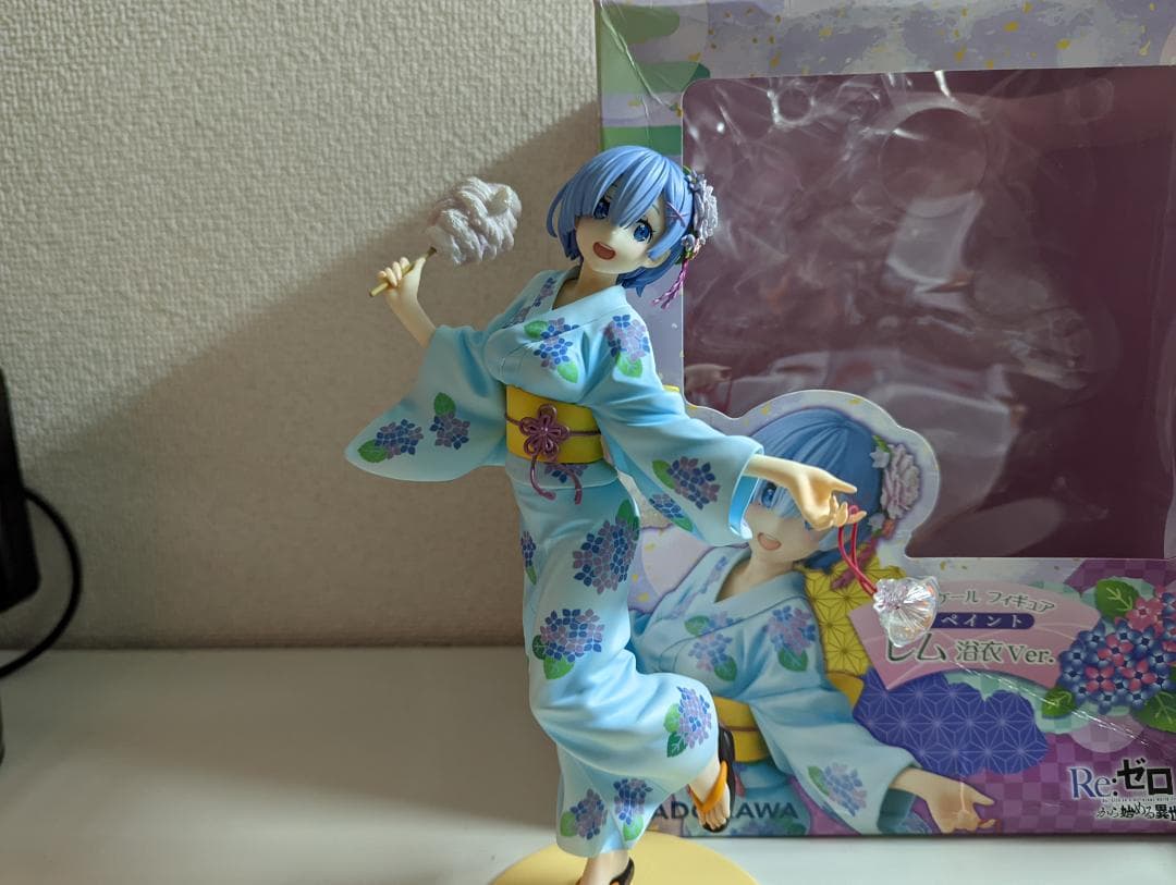 リゼロ レム 浴衣Ver. リペイント 1/7スケールフィギュア