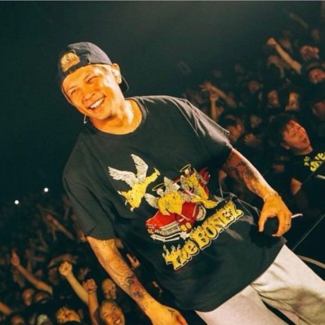 The BONEZ Vintage #06 Skull Angel Tee XL