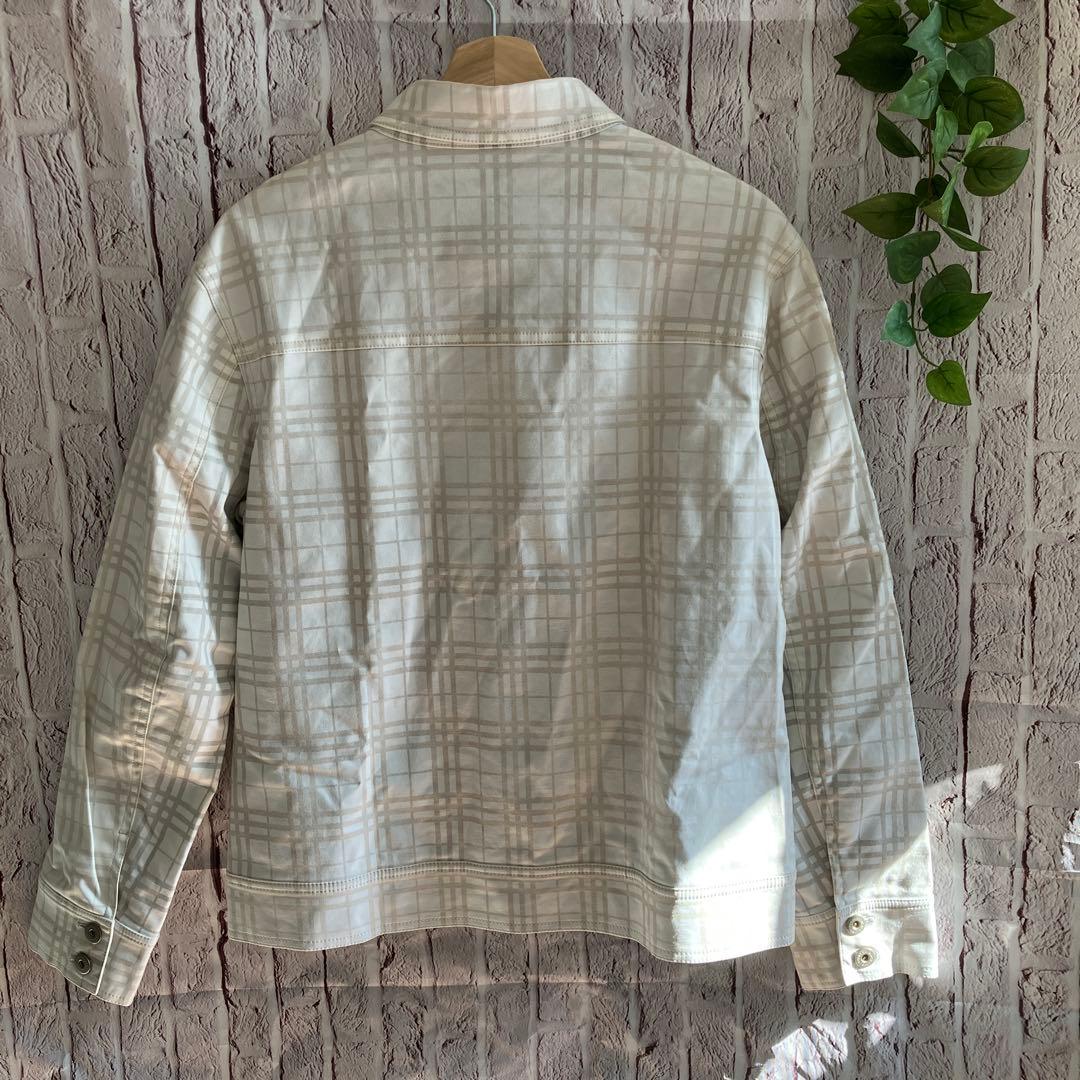 【美品】BURBERRY BLACK LABEL 上品チェックジャケット M