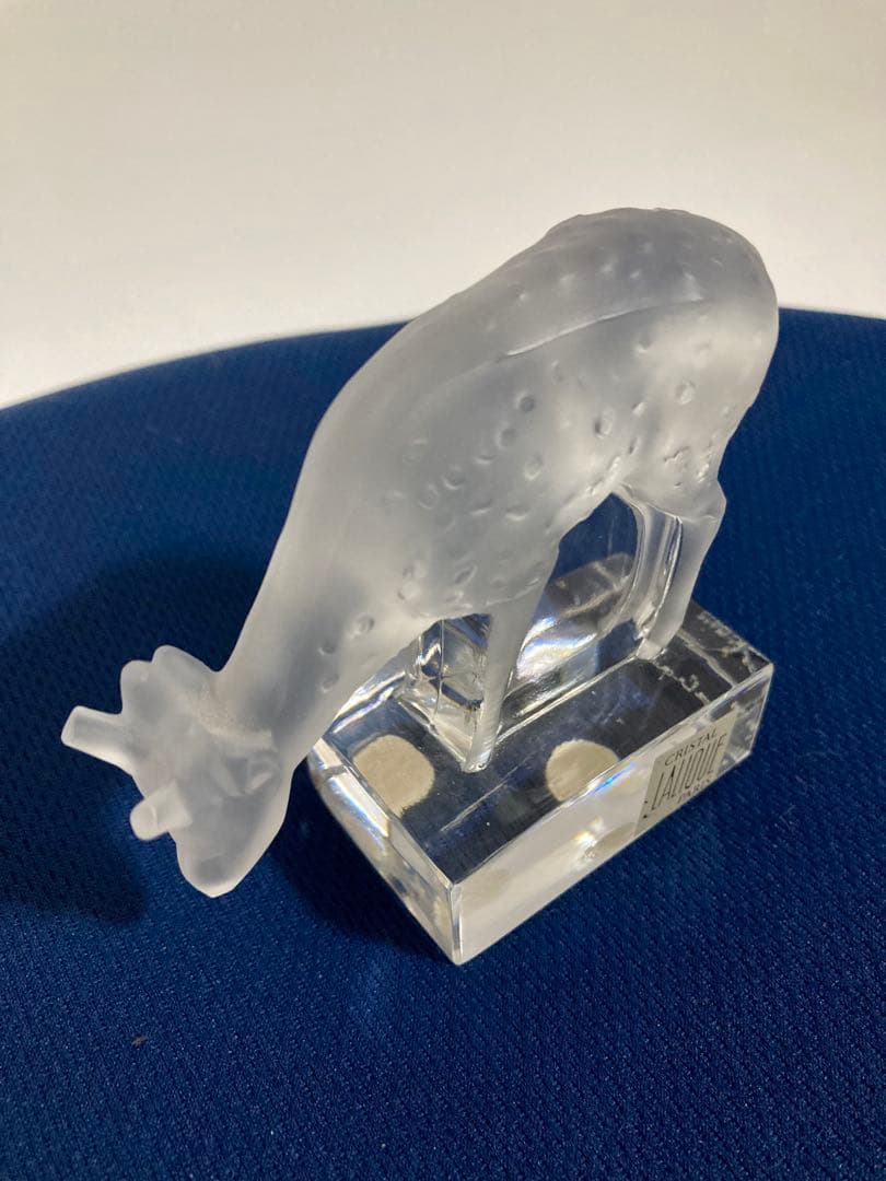 CRYSTAL LALIQUE ルネラリック鹿 ディア ペーパーウェイト