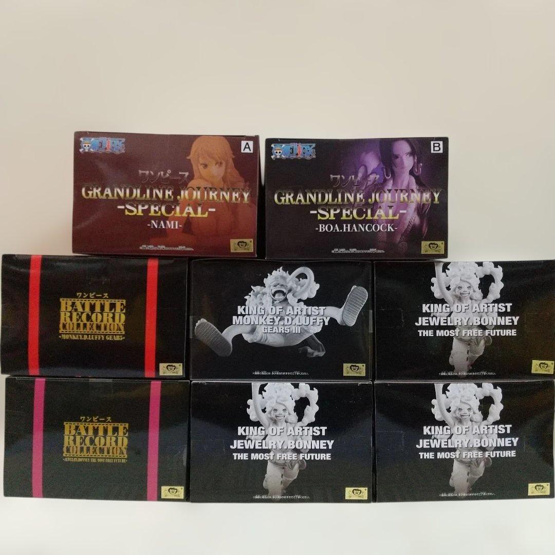 【8体セット】ワンピース フィギュア ナミ ハンコック ルフィ ジュエリーボニー