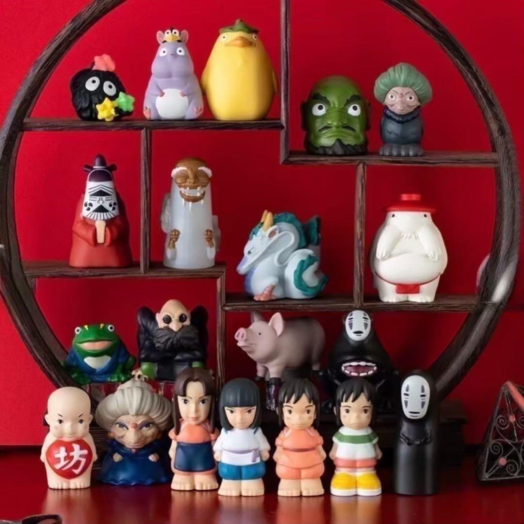 新品 ジブリ 千と千尋の神隠し 指人形 ゆびにんぎょう 11種