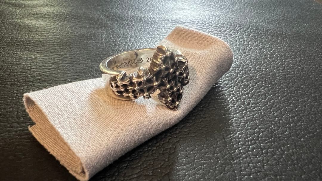【正規限定】CHROME HEARTS Cemetery Points Ring