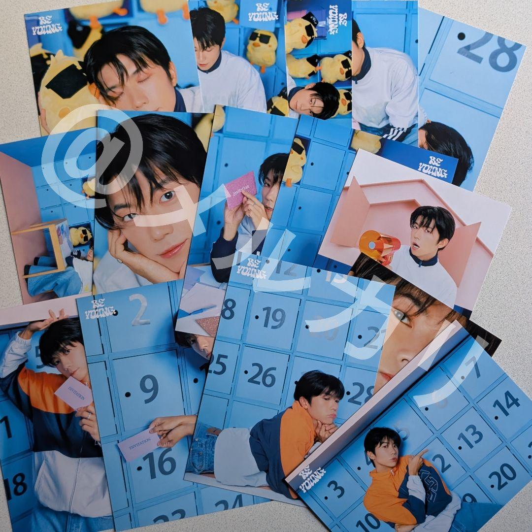 2PM ウヨン ペンミ ラントレ コンプ60枚