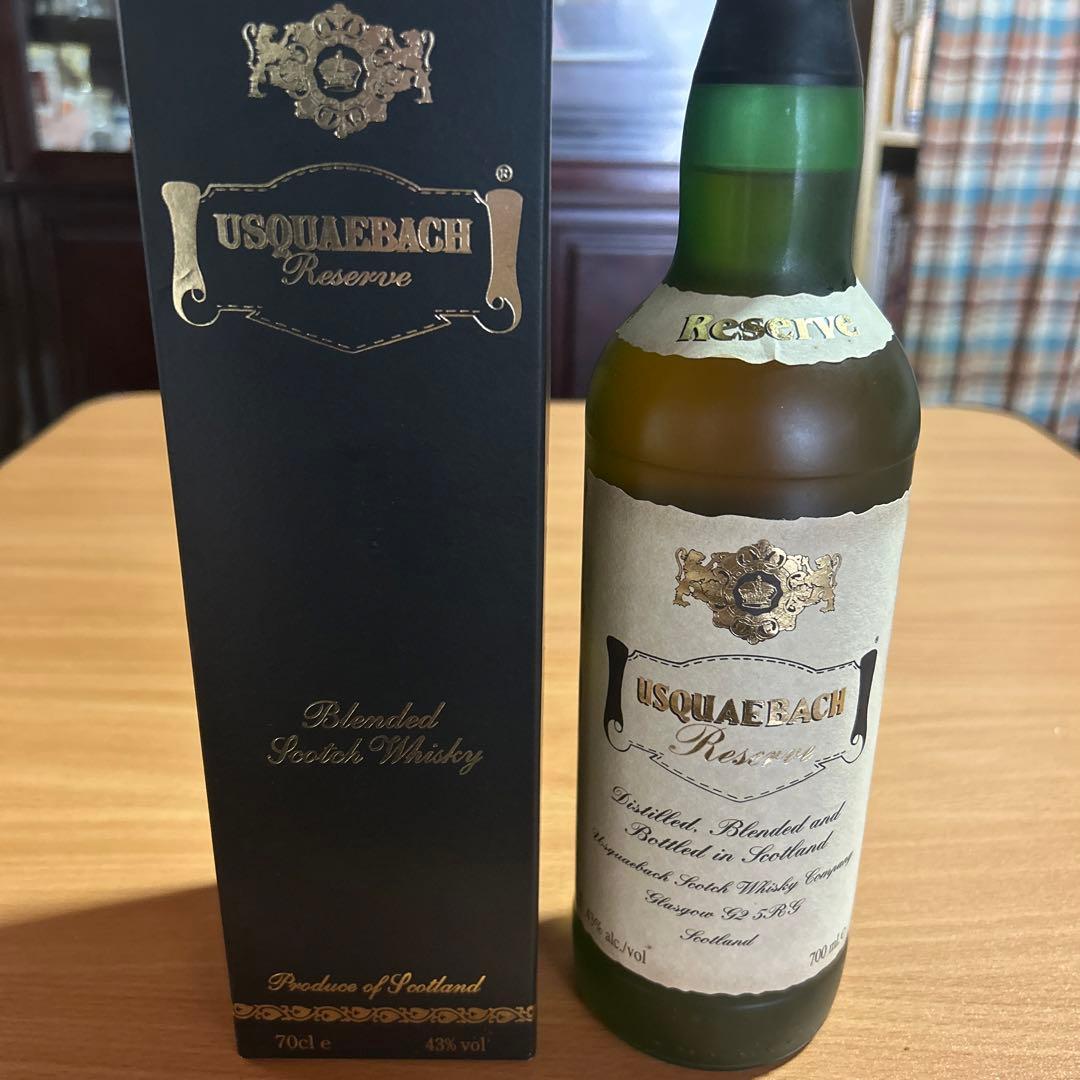 終売品】 ウシュクベ リザーブ 750ml 43%旧ボトル