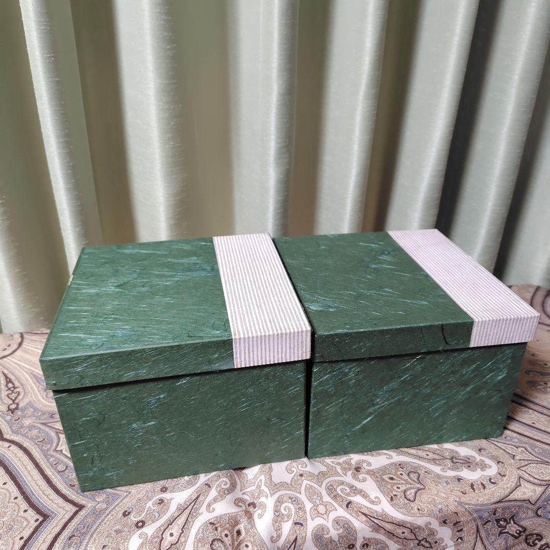 【京都老舗アソベ】伝統的な二段重箱（左右物・対二箱） 金色松模様