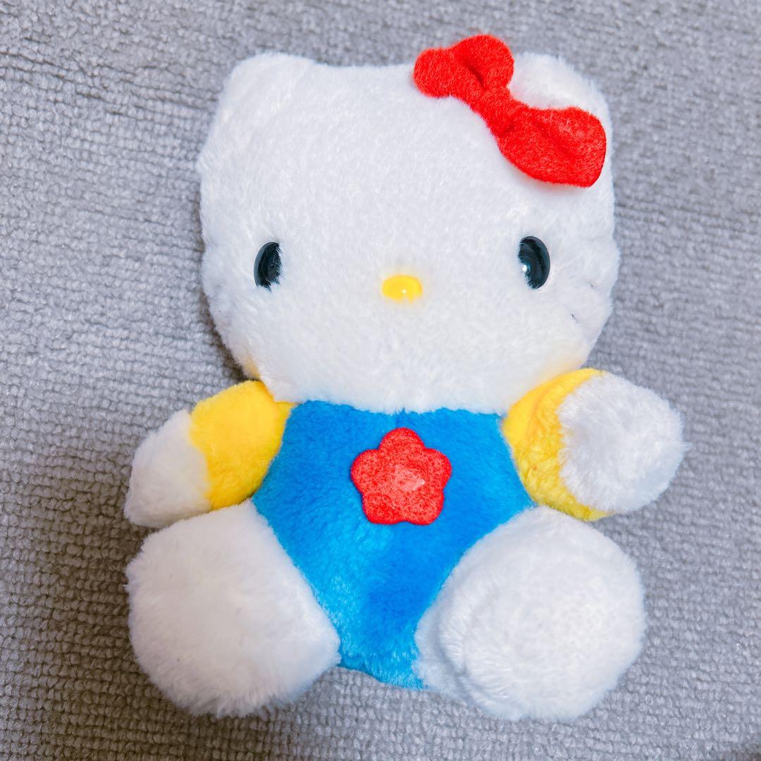 ハローキティ キティちゃん レトロ ぬいぐるみ サンリオ 当時物 レア