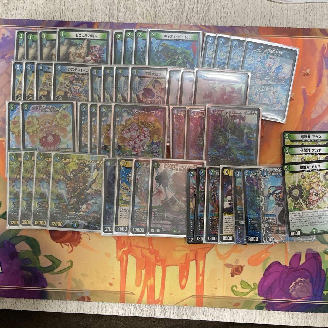 デュエルマスターズ CS優勝デッキ 青緑ジャイアント 40枚＋デッキ