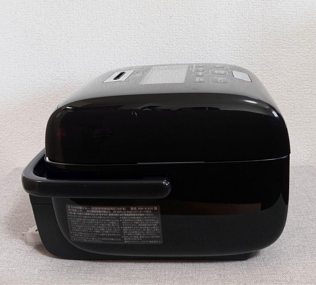 美品】象印 炎舞炊き 圧力IH炊飯ジャーNW-KA10 動作保証