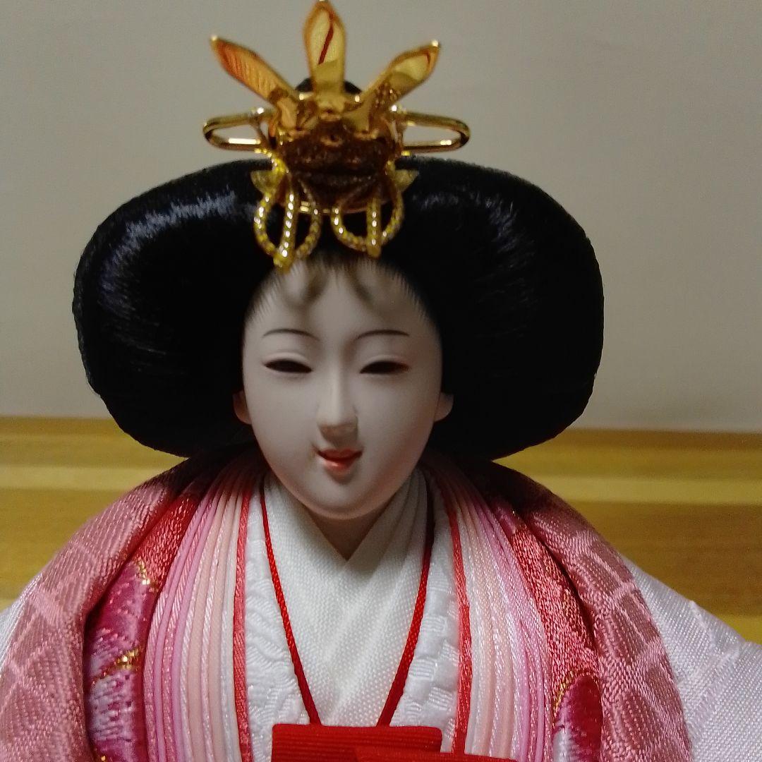 ⭐豪華西陣織 親王飾り 京人形師による着付けの有職雛⭐送料無料